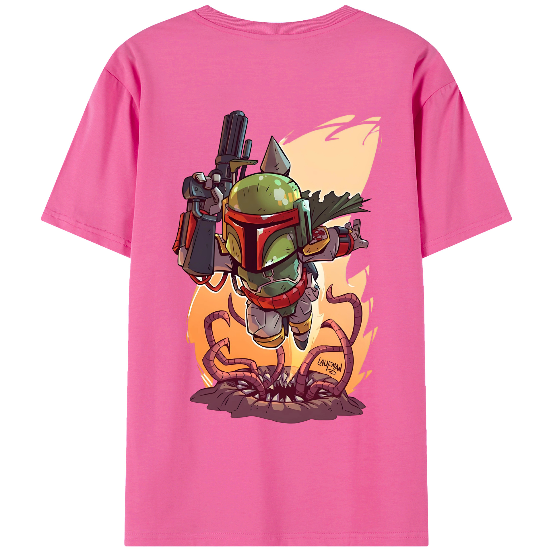 （画像用） スター・ウォーズ Star Wars レディース半袖Tシャツ(バックプリント)